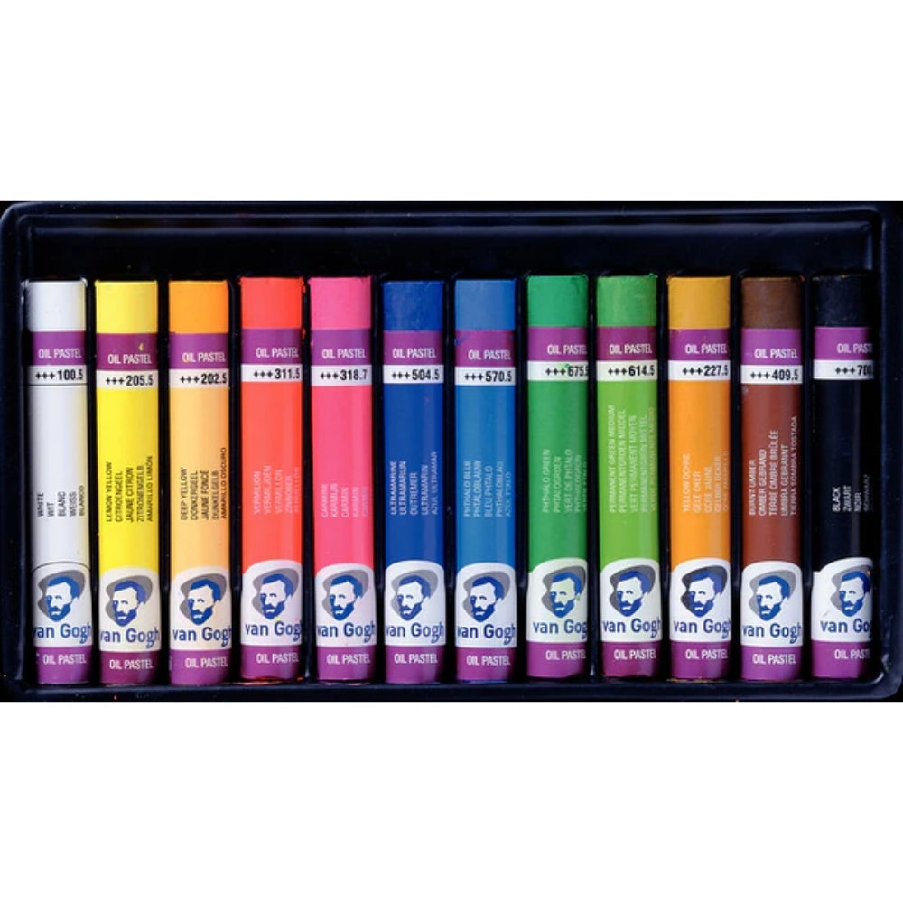Van Gogh Yağlı Pastel 12'li Set