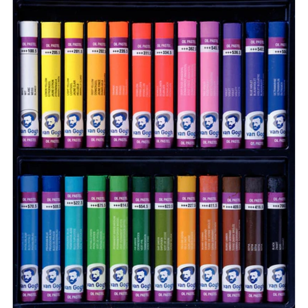 Van Gogh Yağlı Pastel 24'lü Set