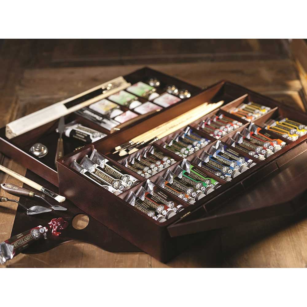 Talens Rembrandt Oil Colour Box Excellent (Ahşap Kutu)