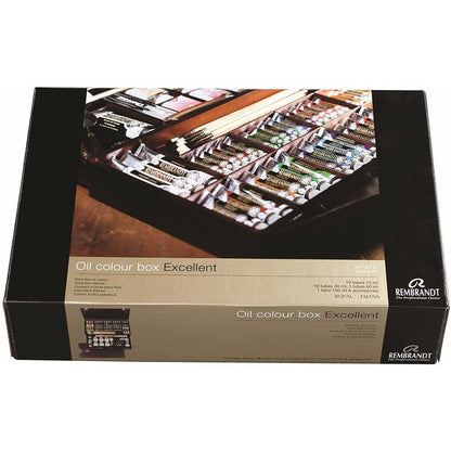 Talens Rembrandt Oil Colour Box Excellent (Ahşap Kutu)