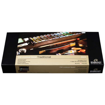 Talens Rembrandt Oil Colour Box Traditional (Ahşap Kutu)