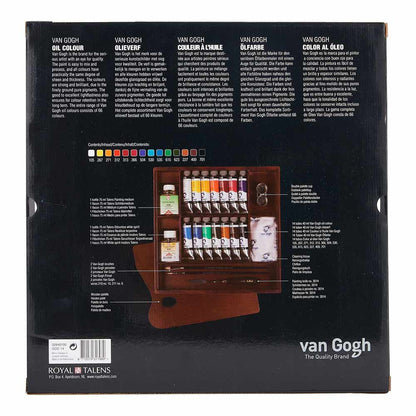 Talens Van Gogh Oil Colour Inspiration Box (Ahşap Kutu)
