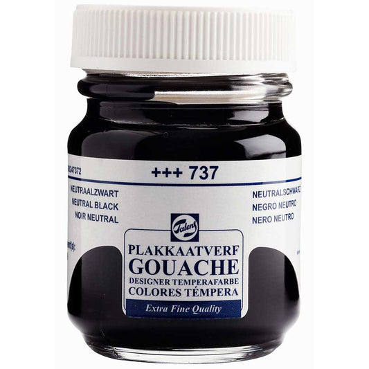 Talens Guaj 50ml Neutral Black 737