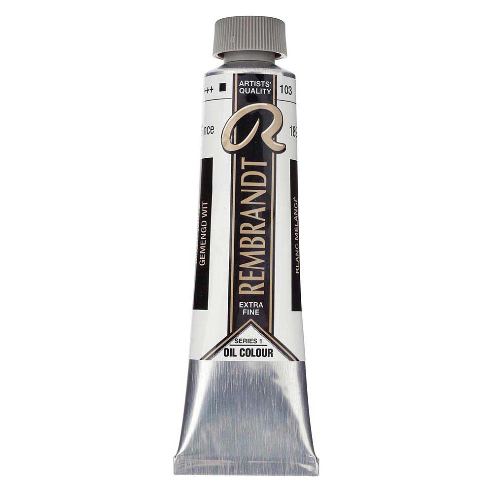 Talens Rembrandt Yağlı Boya 40ml Mixed White 103 S.1