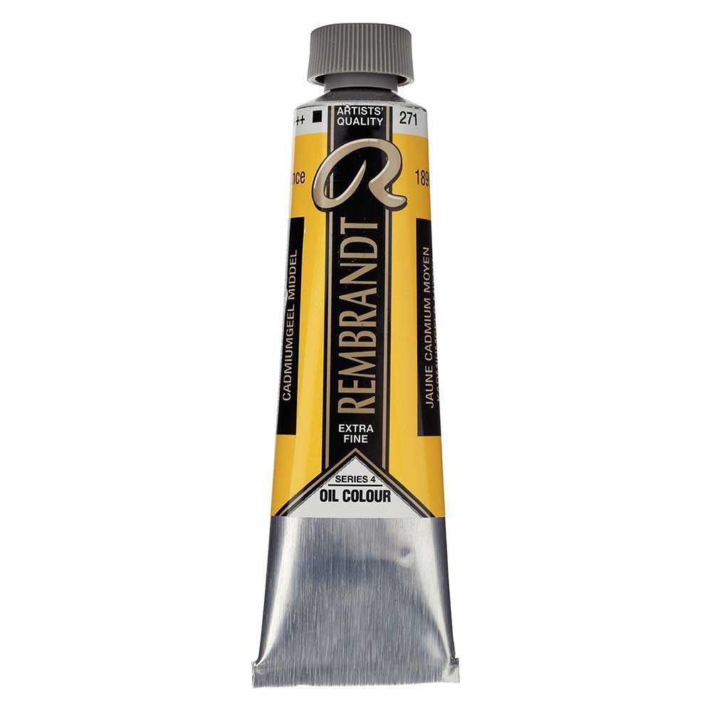 Talens Rembrandt Yağlı Boya 40ml Cadmium Yellow Medium 271 S.4