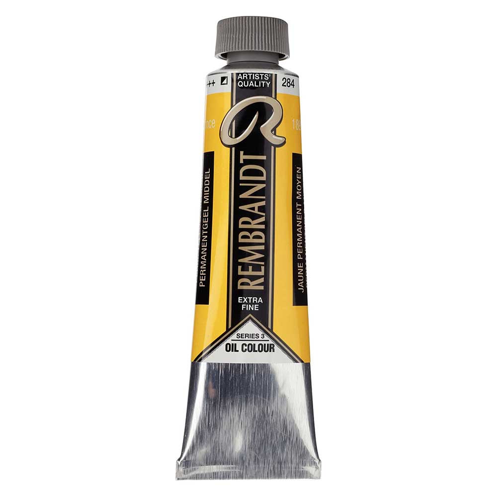 Talens Rembrandt Yağlı Boya 40ml Permanent Yellow Medium 284 S.3