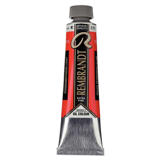 Talens Rembrandt Yağlı Boya 40ml Permanent Red Light 370 S.3