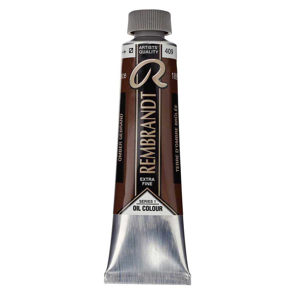 Talens Rembrandt Yağlı Boya 40ml Burnt Umber 409 S.1