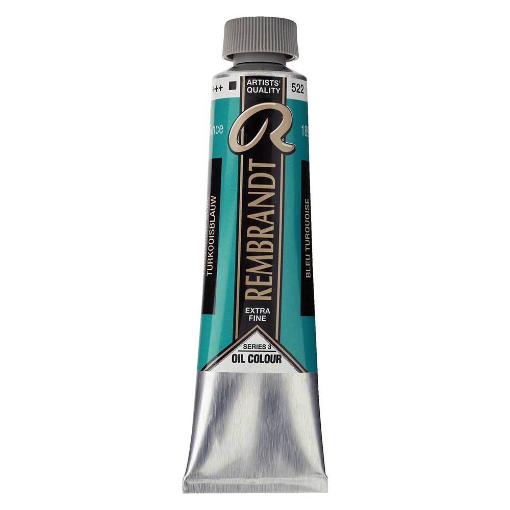 Talens Rembrandt Yağlı Boya 40ml Turquoise Blue 522 S.3