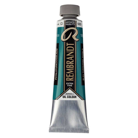 Talens Rembrandt Yağlı Boya 40ml Phthalo Turquoise Blue 565 S.3