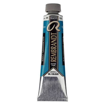 Talens Rembrandt Yağlı Boya 40ml Cobalt Turquoise Blue 586 S.5