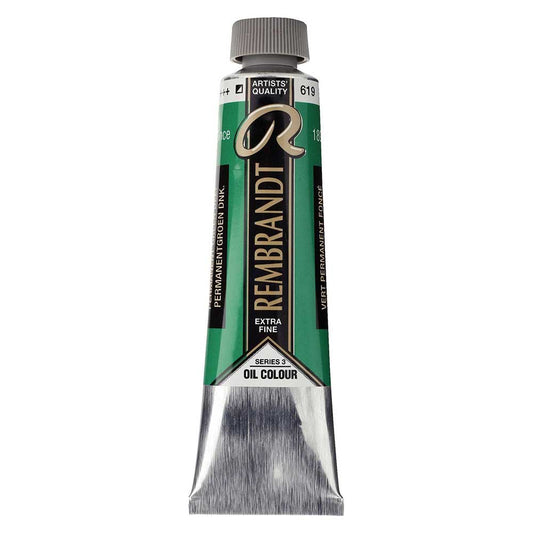 Talens Rembrandt Yağlı Boya 40ml Permanent Green Deep 619 S.3