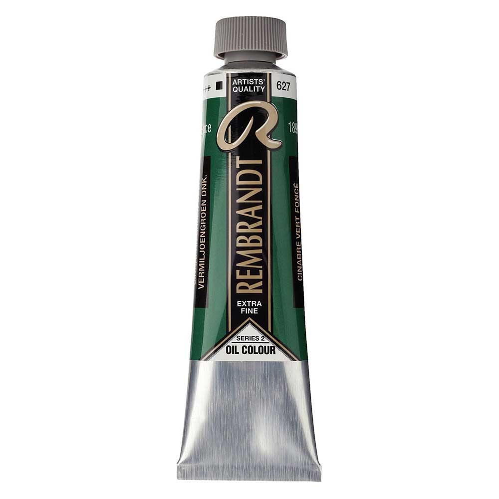 Talens Rembrandt Yağlı Boya 40ml Cinnabar Green Deep 627 S.2