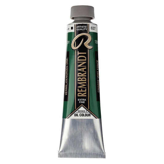 Talens Rembrandt Yağlı Boya 40ml Cinnabar Green Deep 627 S.2