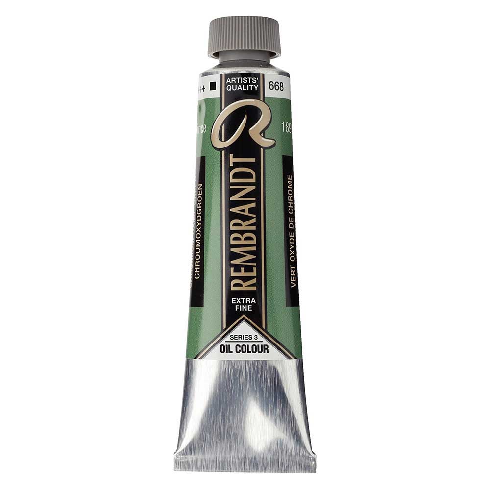 Talens Rembrandt Yağlı Boya 40ml Chromium Oxide Green 668 S.3