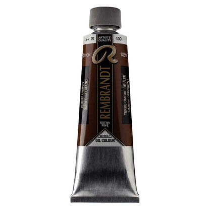 Talens Rembrandt Yağlı Boya 150ml Burnt Umber 409 S.1