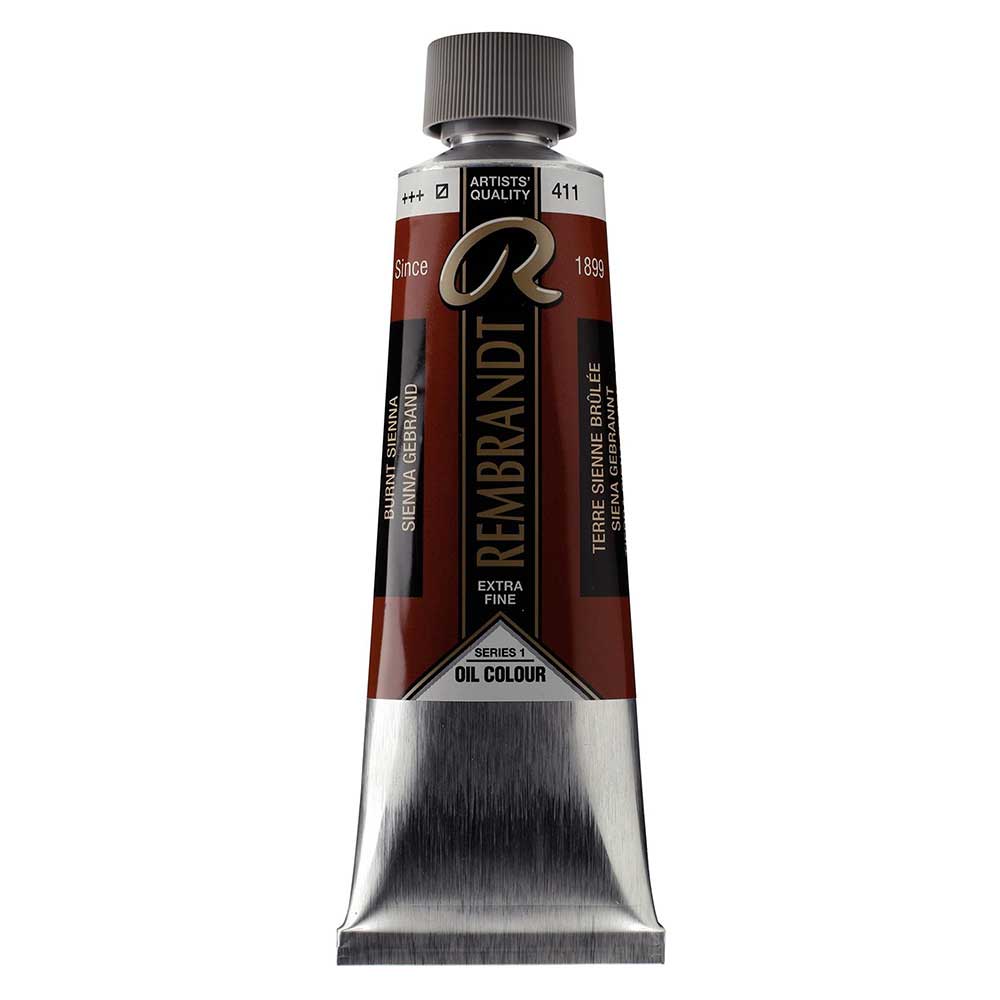 Talens Rembrandt Yağlı Boya 150ml Burnt Sienna 411 S.1
