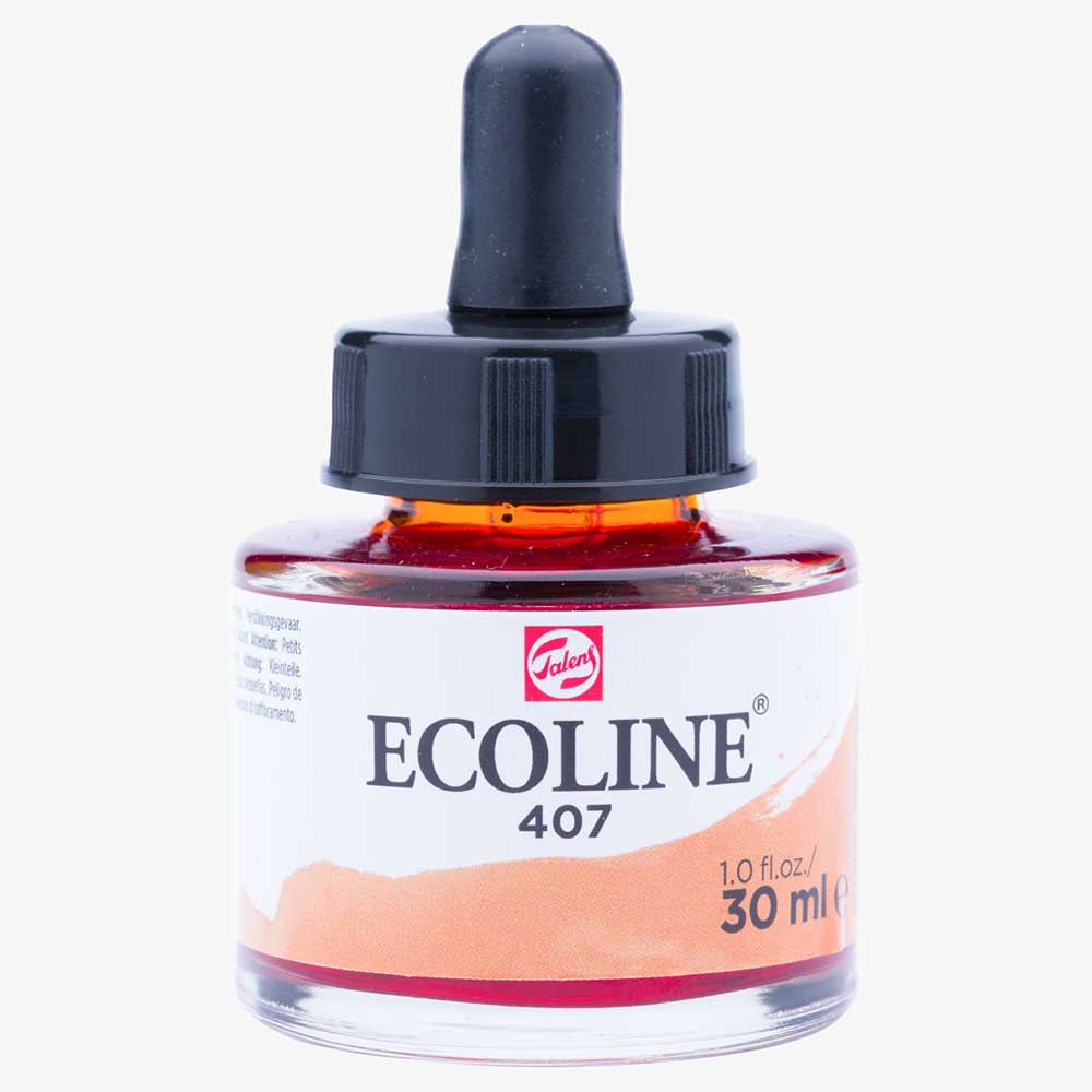 Talens Ecoline 30ml Deep Ochre 407