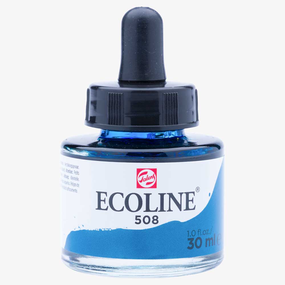 Talens Ecoline 30ml Prussian Blue 508
