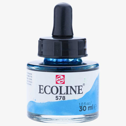 Talens Ecoline 30ml Sky Blue (Cyan) 578