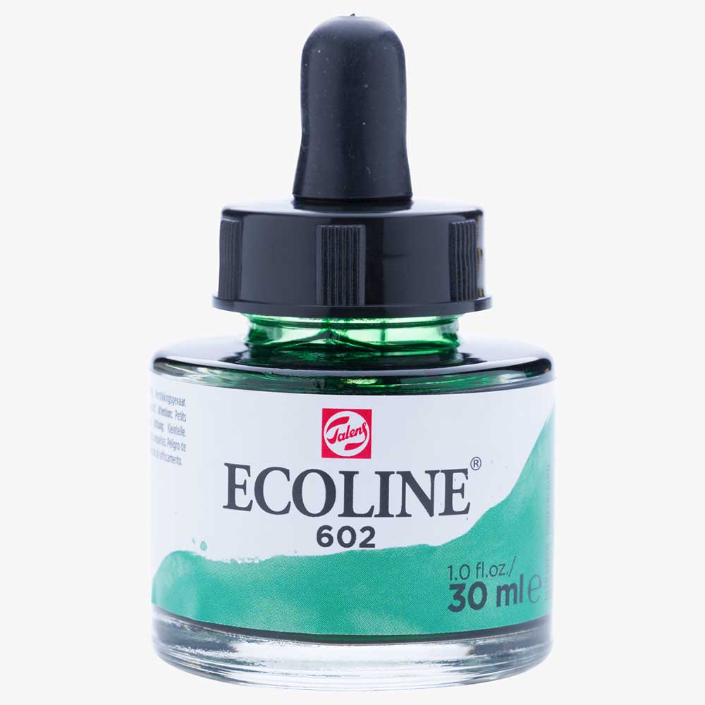 Talens Ecoline 30ml Deep Green 602
