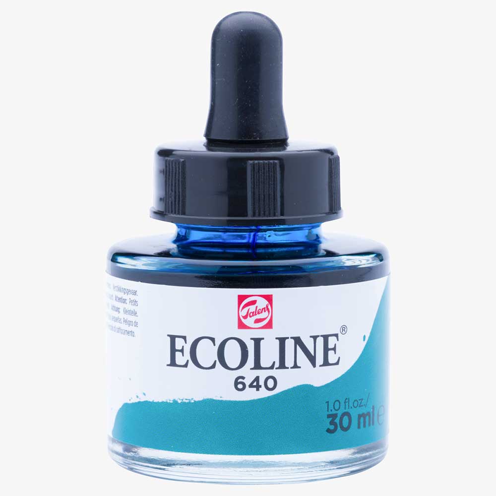 Talens Ecoline 30ml Bluish Green 640