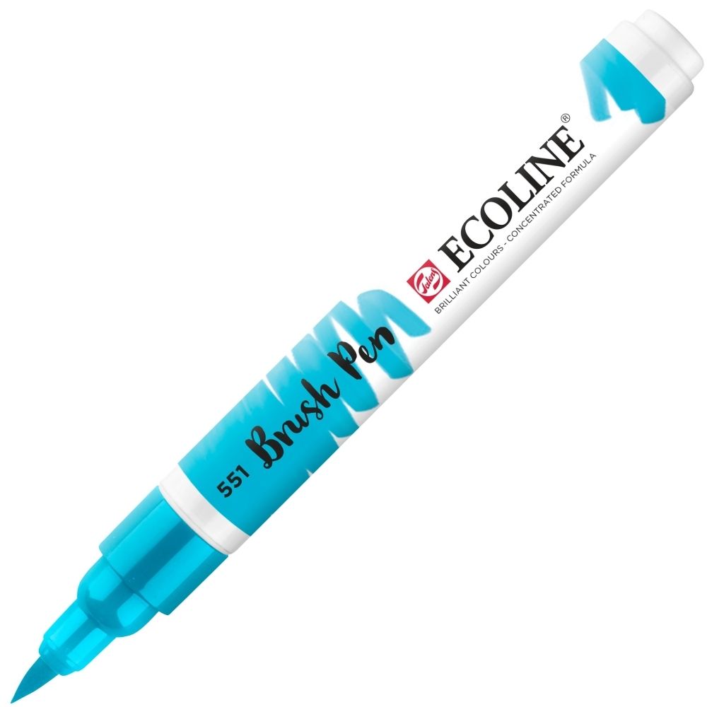 Ecoline Brush Pen Sky Blue Lt 551