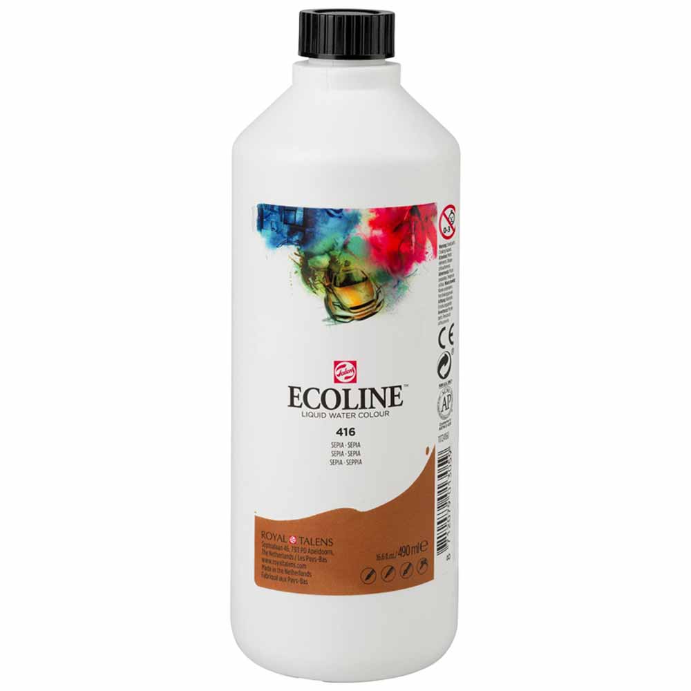 Talens Ecoline 490ml Sepia 416