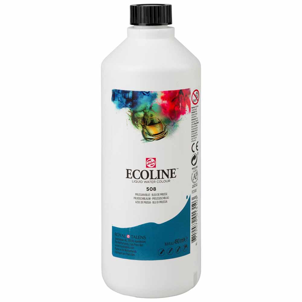 Talens Ecoline 490ml Prussian Blue 508