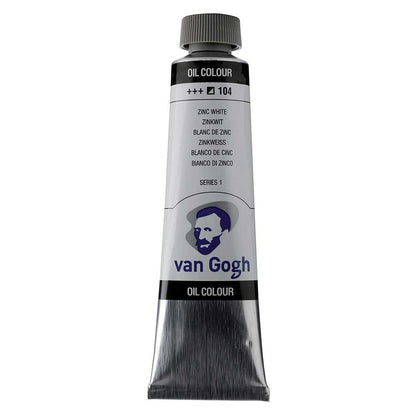 Talens Van Gogh Yağlı Boya 40ml Zinc White 104 S.1