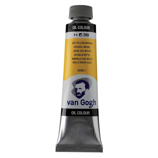 Talens Van Gogh Yağlı Boya 40ml Azo Yellow Medium 269 S.1