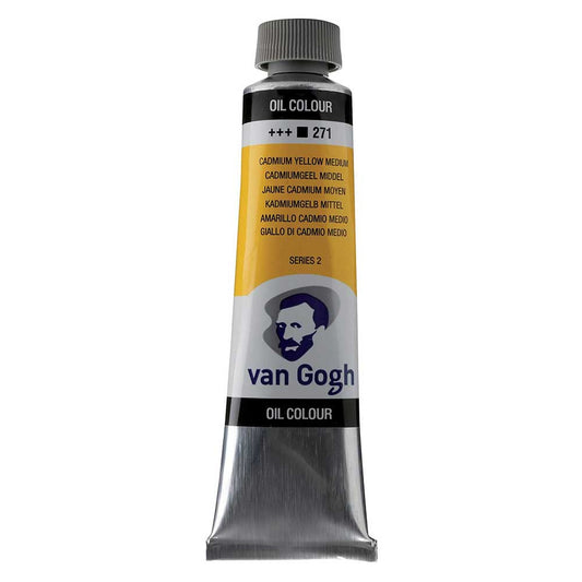 Talens Van Gogh Yağlı Boya 40ml Cadmium Yellow Medium 271 S.2