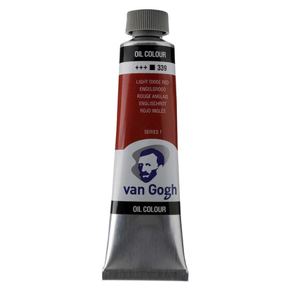 Talens Van Gogh Yağlı Boya 40ml Light Oxide Red 339 S.1