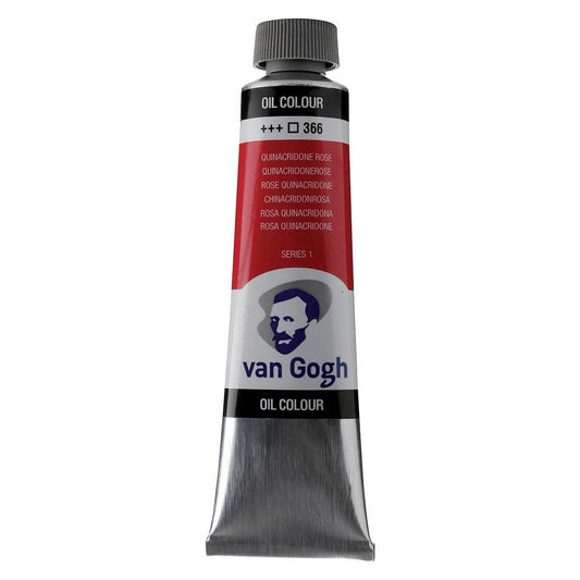 Talens Van Gogh Yağlı Boya 40ml Quinacridone Rose 366 S.1