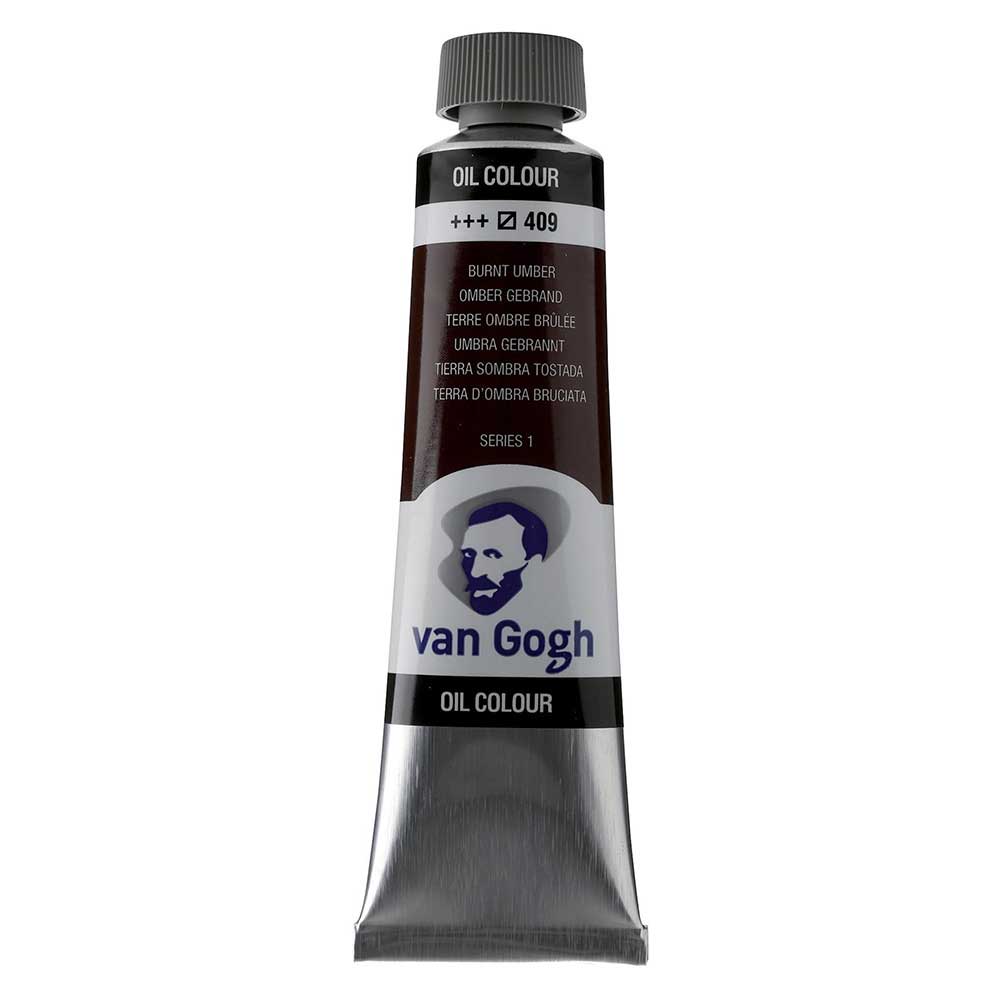 Talens Van Gogh Yağlı Boya 40ml Burnt Umber 409 S.1