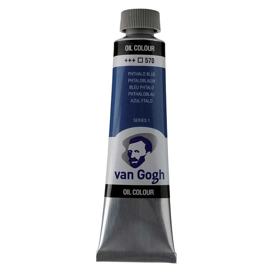 Talens Van Gogh Yağlı Boya 40ml Phthalo Blue 570 S.1