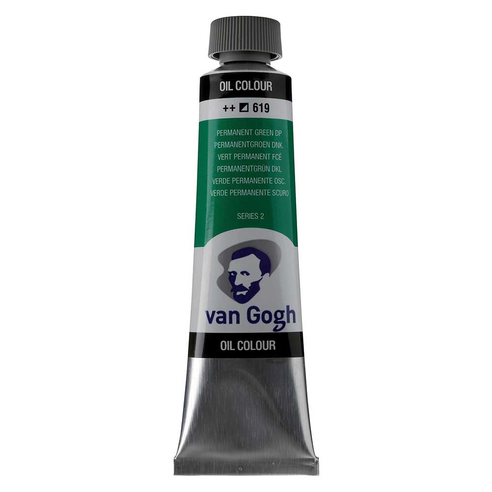 Talens Van Gogh Yağlı Boya 40ml Permanent Green Deep 619 S.2