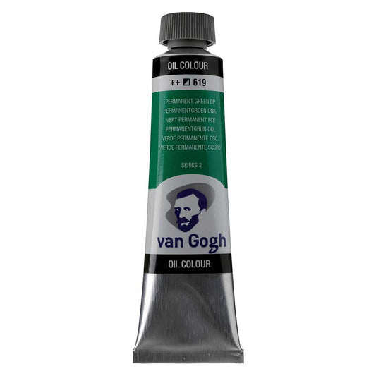 Talens Van Gogh Yağlı Boya 40ml Permanent Green Deep 619 S.2