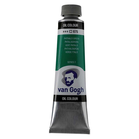 Talens Van Gogh Yağlı Boya 40ml Phthalo Green 675 S.1