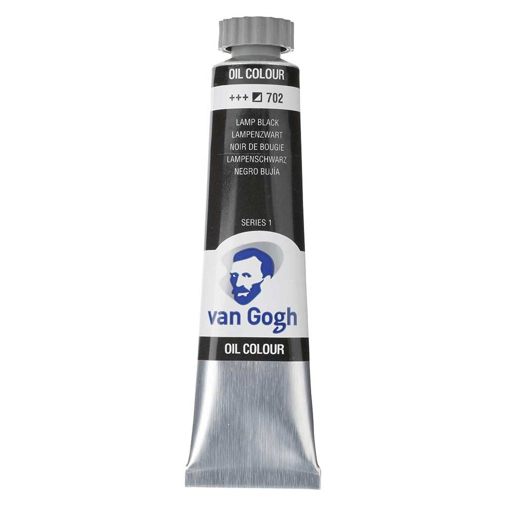 Talens Van Gogh Yağlı Boya 40ml Lamp Black 702 S.1