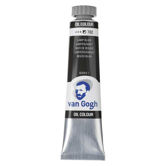 Talens Van Gogh Yağlı Boya 40ml Lamp Black 702 S.1