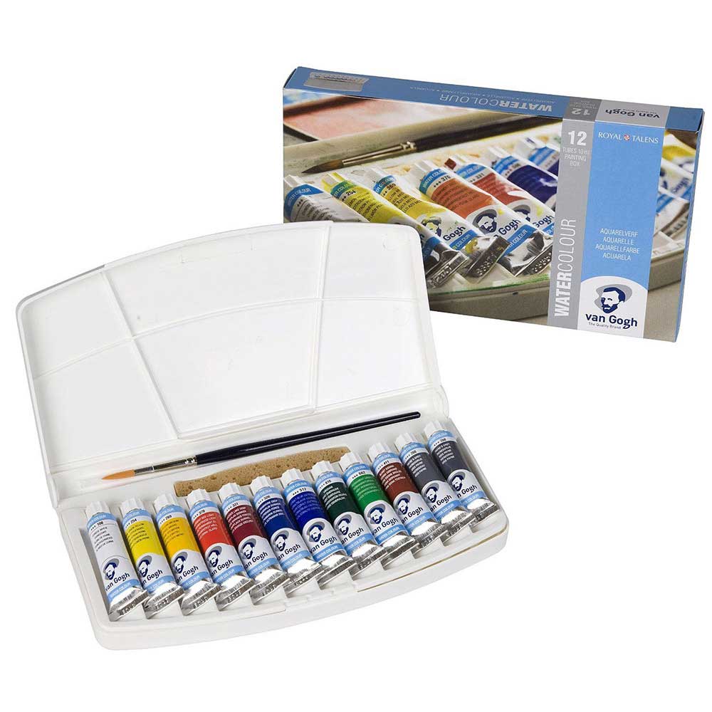 Van Gogh Water Colour Set 12 x 10ml Tüp Plastik Kutu