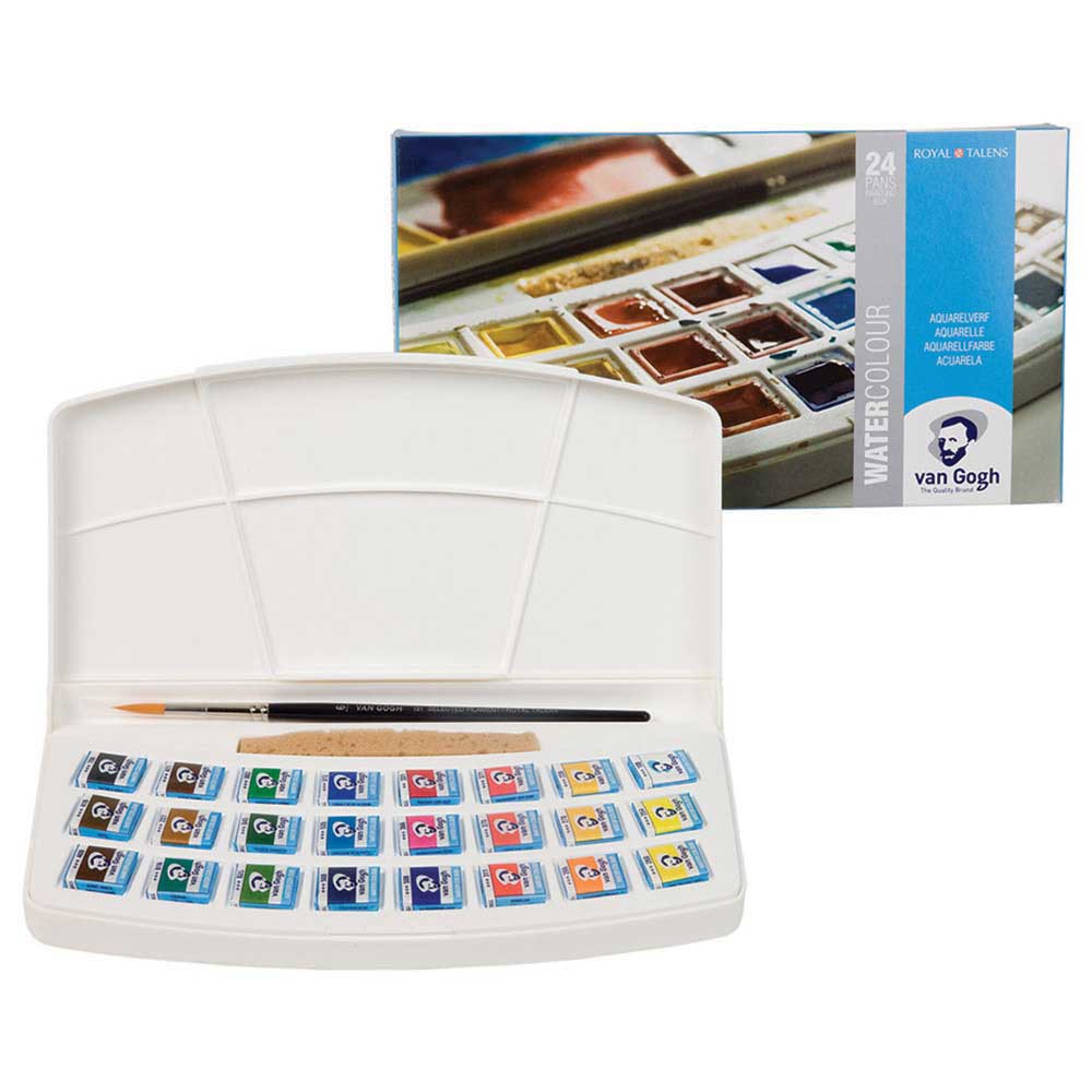 Van Gogh Water Colour Set 24'lü Plastik Kutu