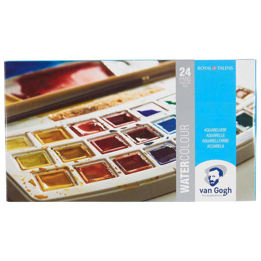 Van Gogh Water Colour Set 24'lü Plastik Kutu