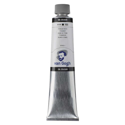Talens Van Gogh Yağlı Boya 200ml Titanium White 105 S.1