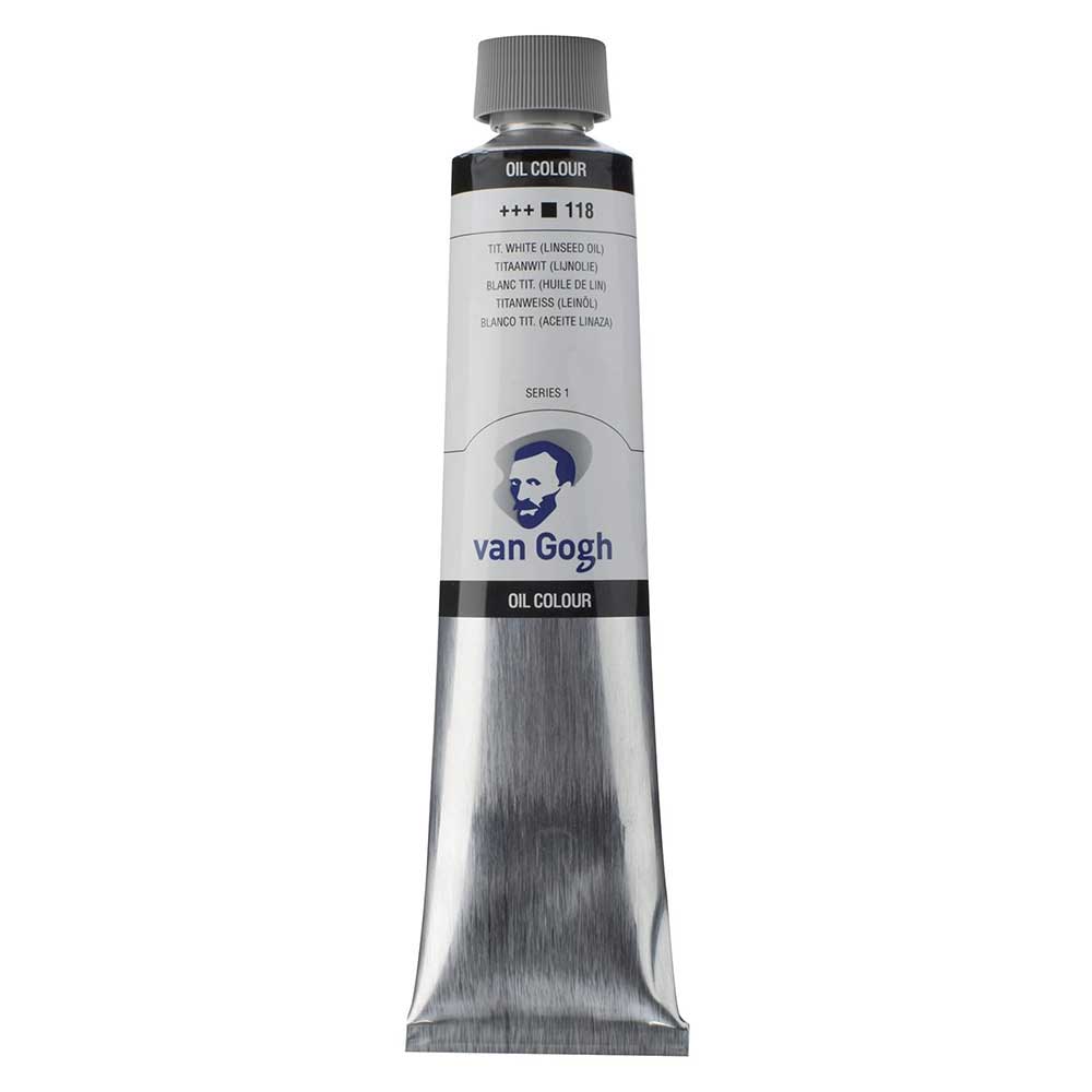 Talens Van Gogh Yağlı Boya 200ml Titanium White Linseed 118 S.1