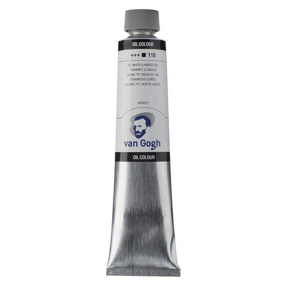 Talens Van Gogh Yağlı Boya 200ml Titanium White Linseed 118 S.1
