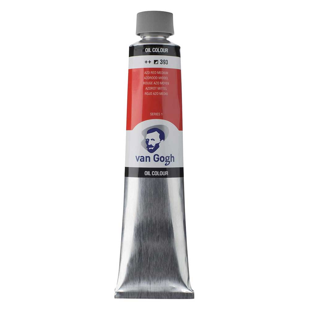 Talens Van Gogh Yağlı Boya 200ml Azo Red Medium 393 S.1