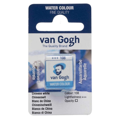 Van Gogh Water Colour Chinese White 108 (Yarım Tablet)