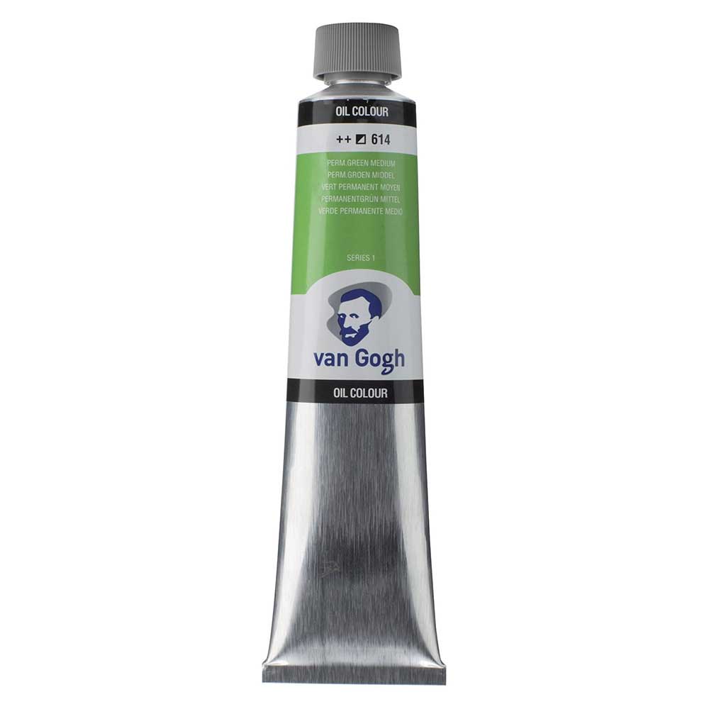 Talens Van Gogh Yağlı Boya 200ml Permanent Green Medium 614 S.1